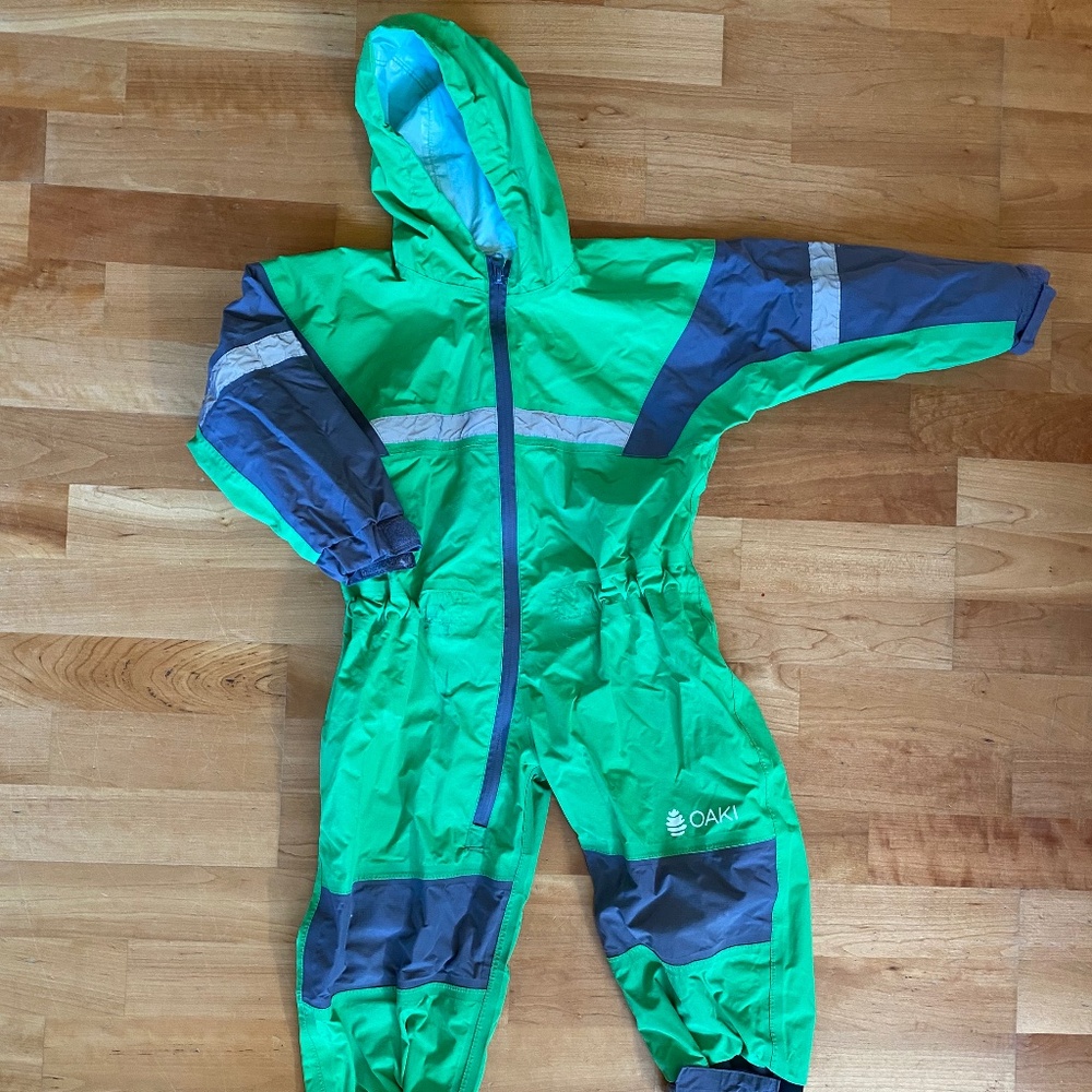 Okai Green Rainsuit 4yr